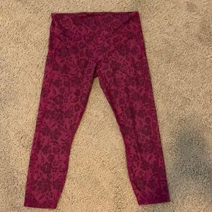 Fabletics floral leggings